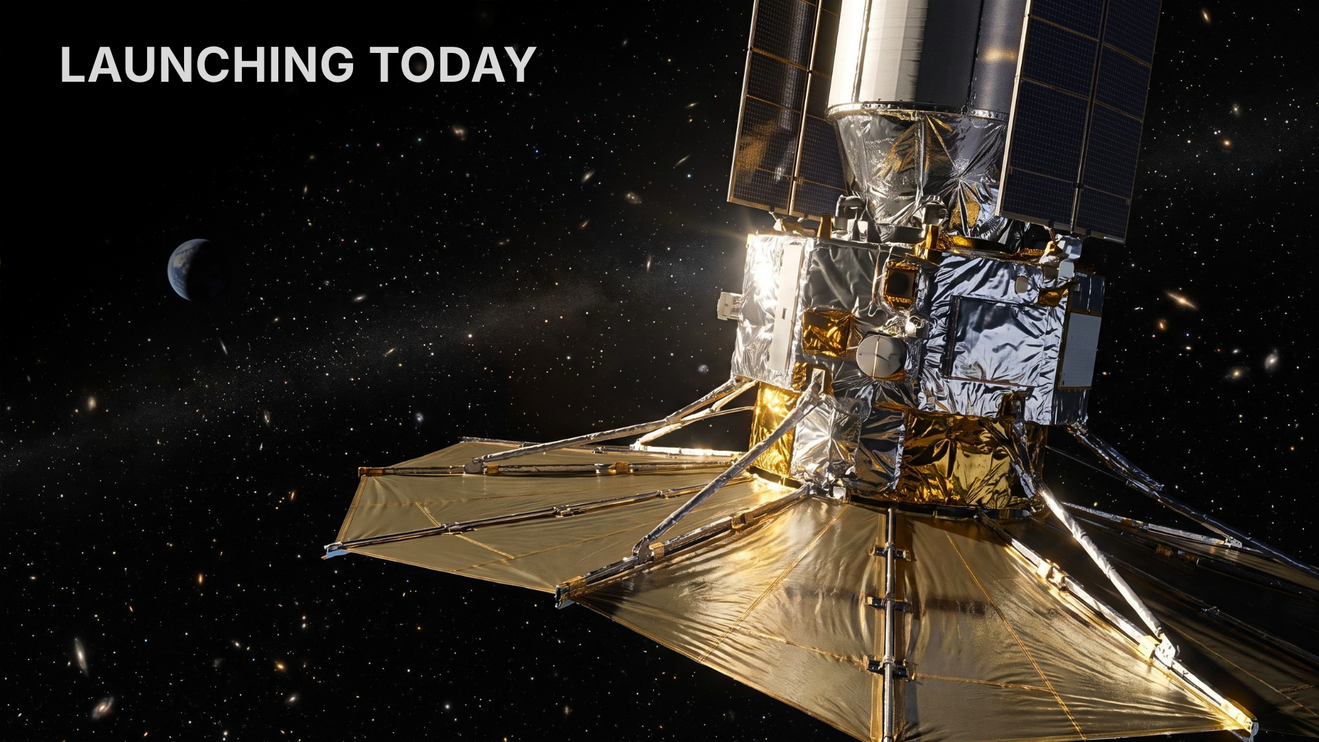 A telescope launching today could out-map 30 years of Hubble